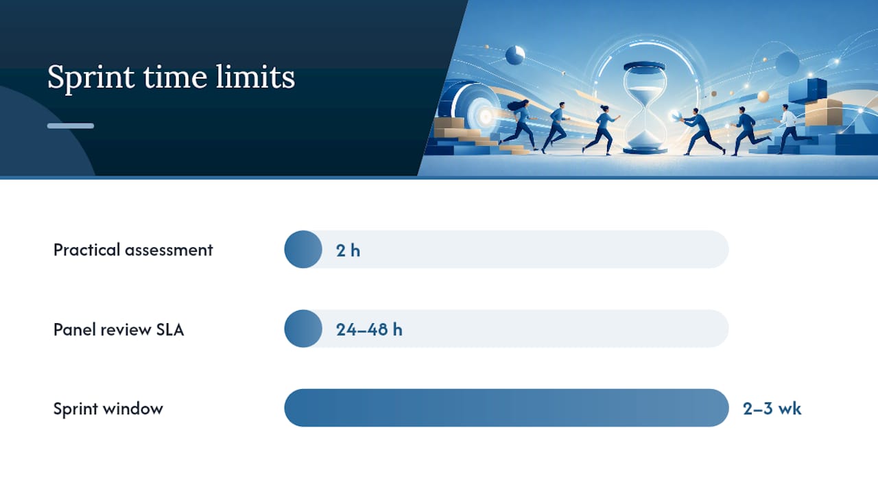 Templates and Scorecards That Keep the Sprint on Schedule — overview diagram