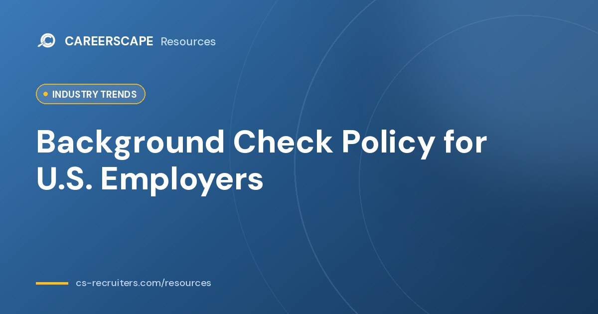 Background Check Policy: FCRA Steps, EEOC Rules and a Template